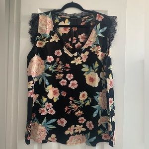 Floral Sleeveless Top